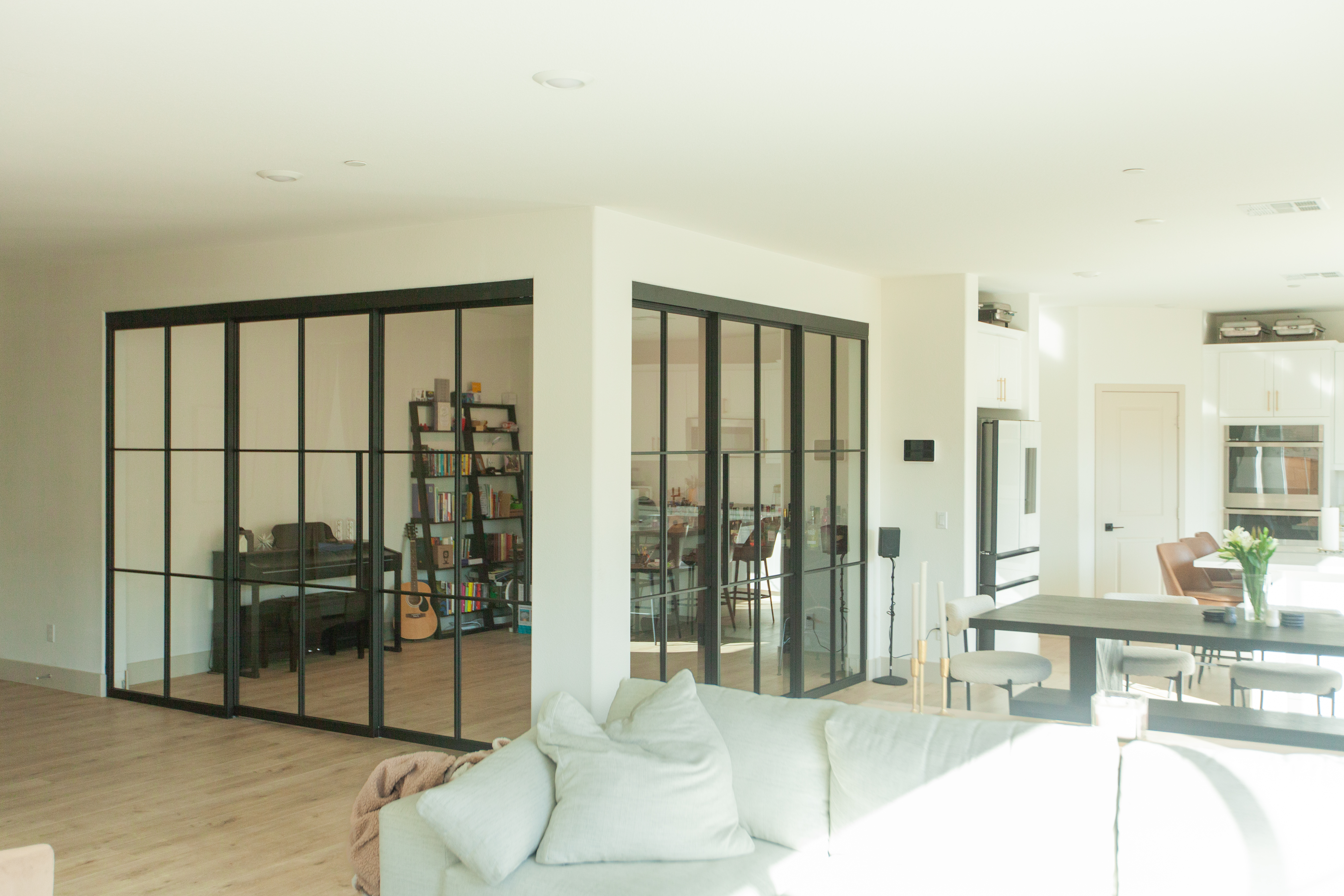 Steel partitions - Sliding