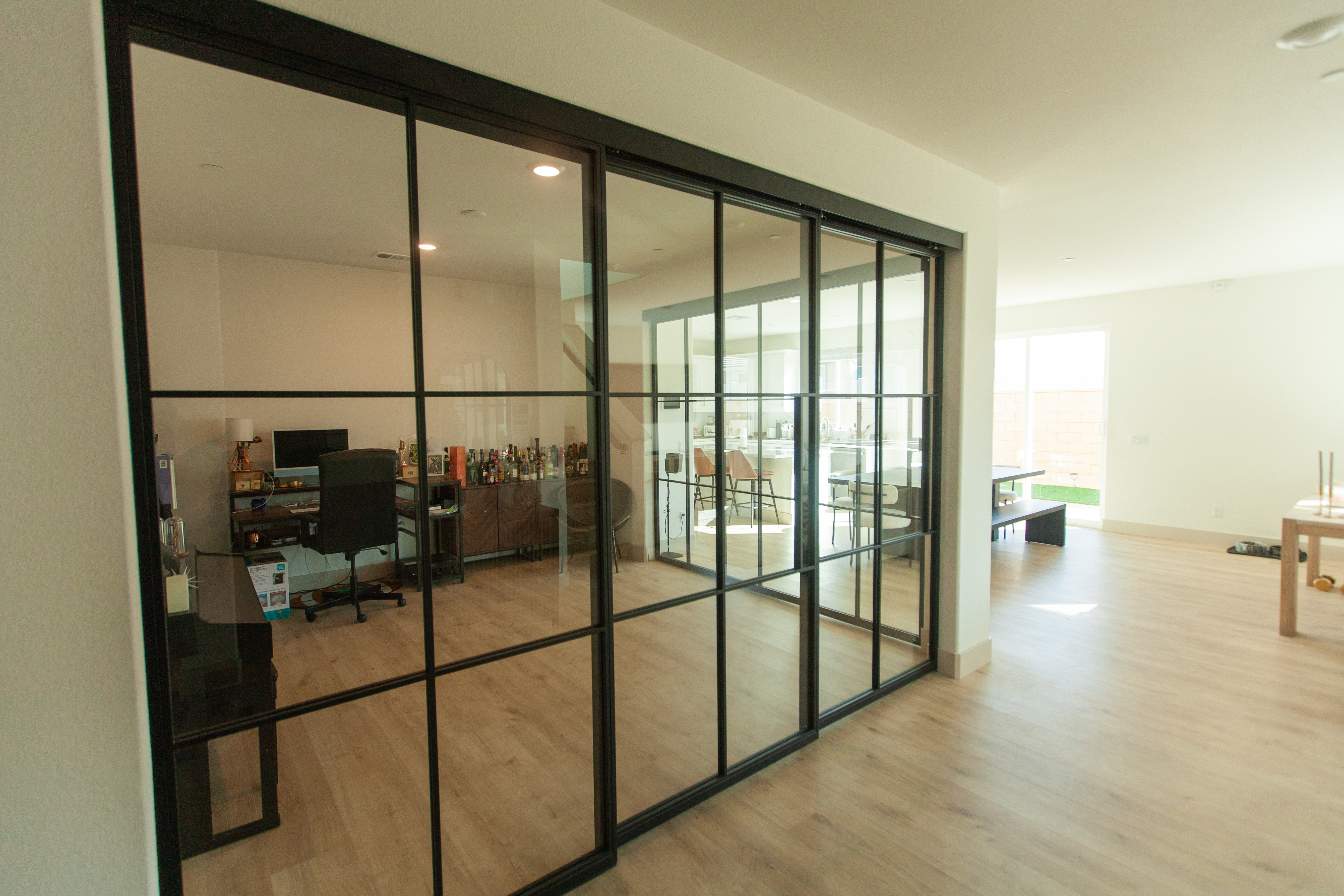 Steel partitions - Sliding
