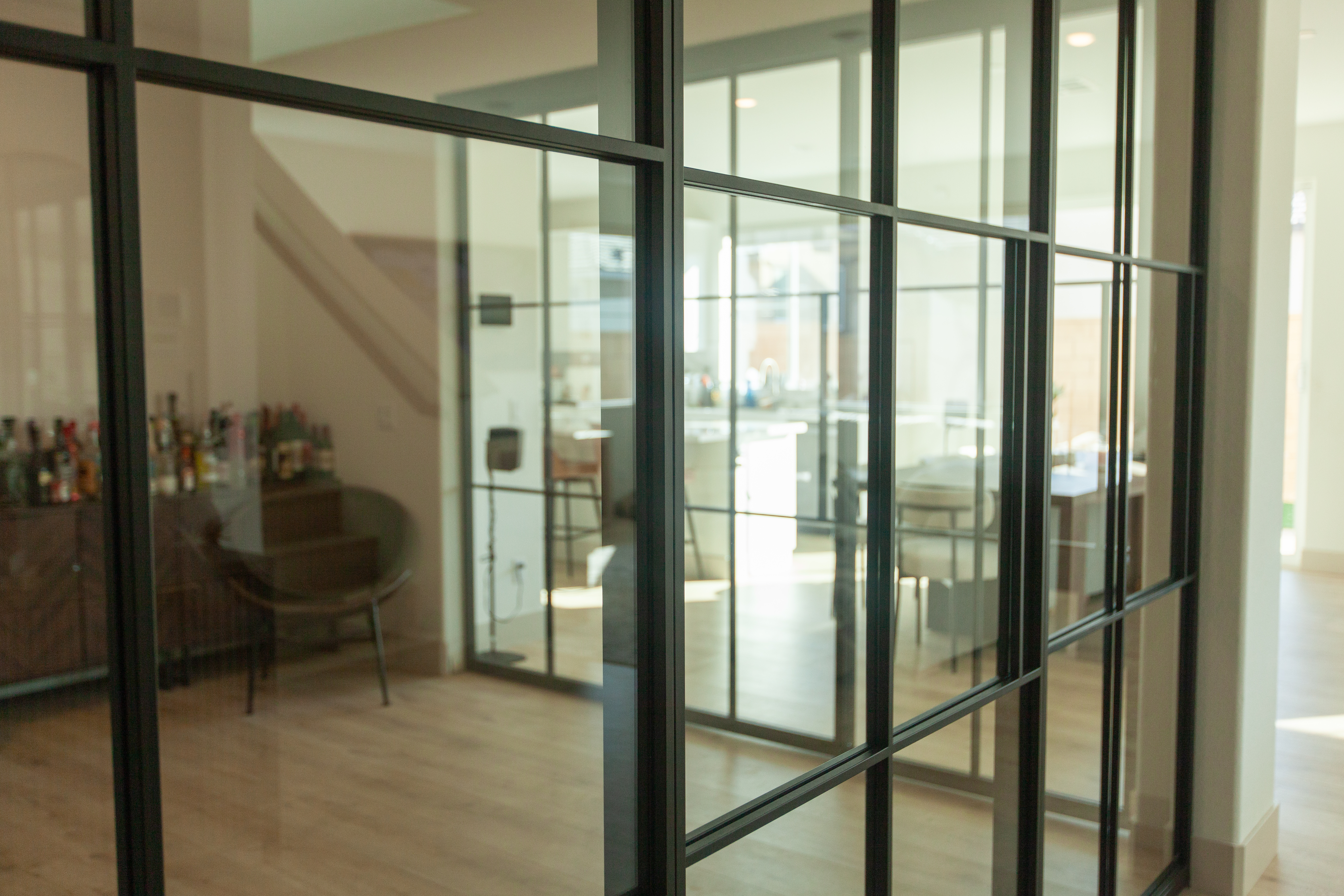 Steel partitions - Sliding