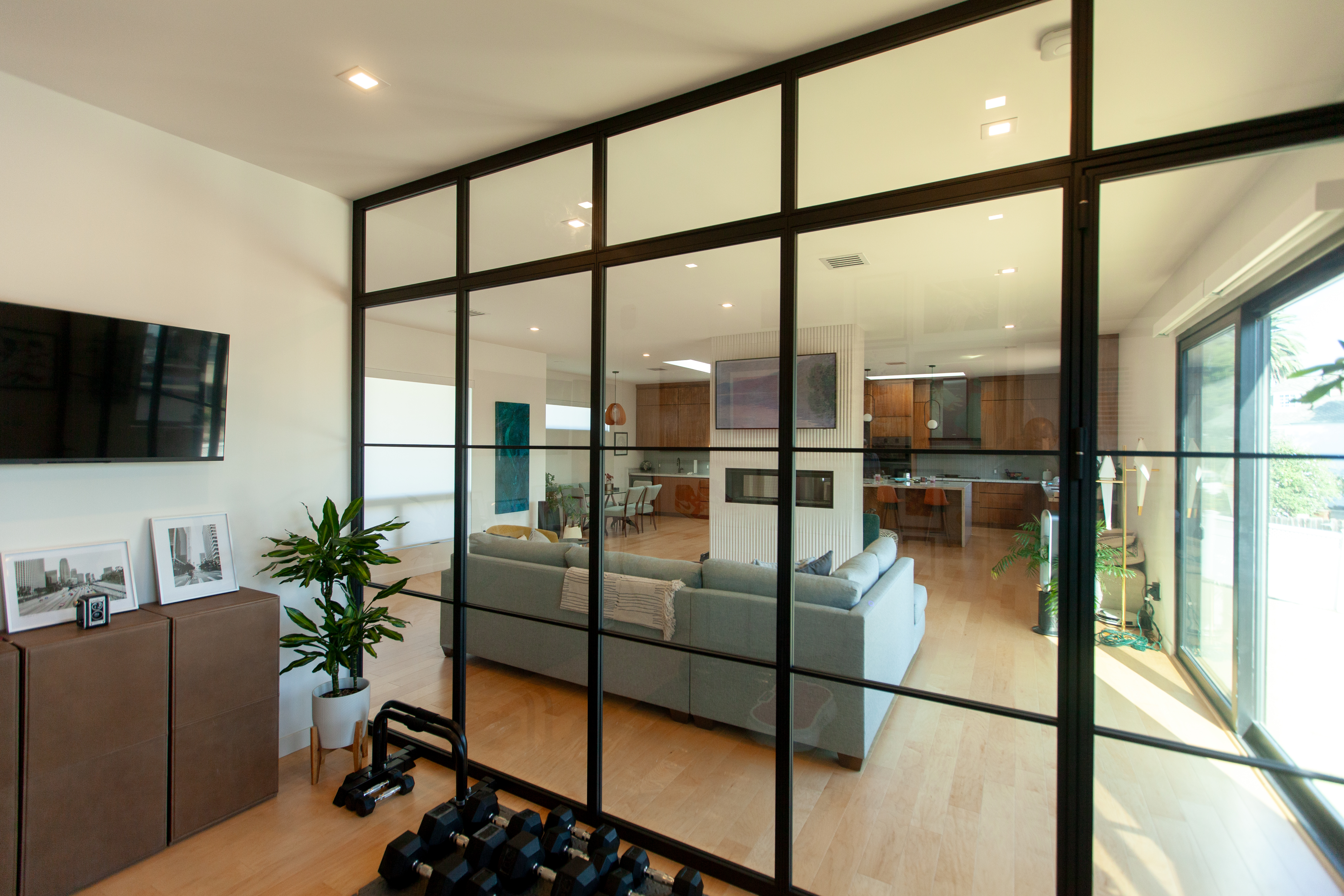 Steel partitions - Swing
