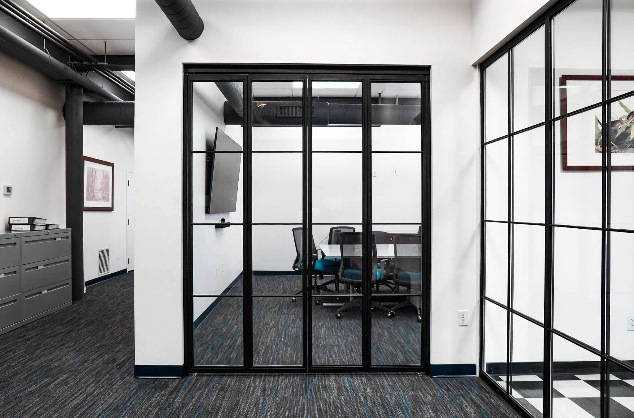 Steel Partition – Bi Folding