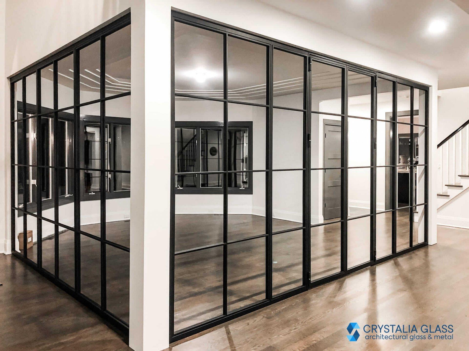 Steel Partition – Swing Doors