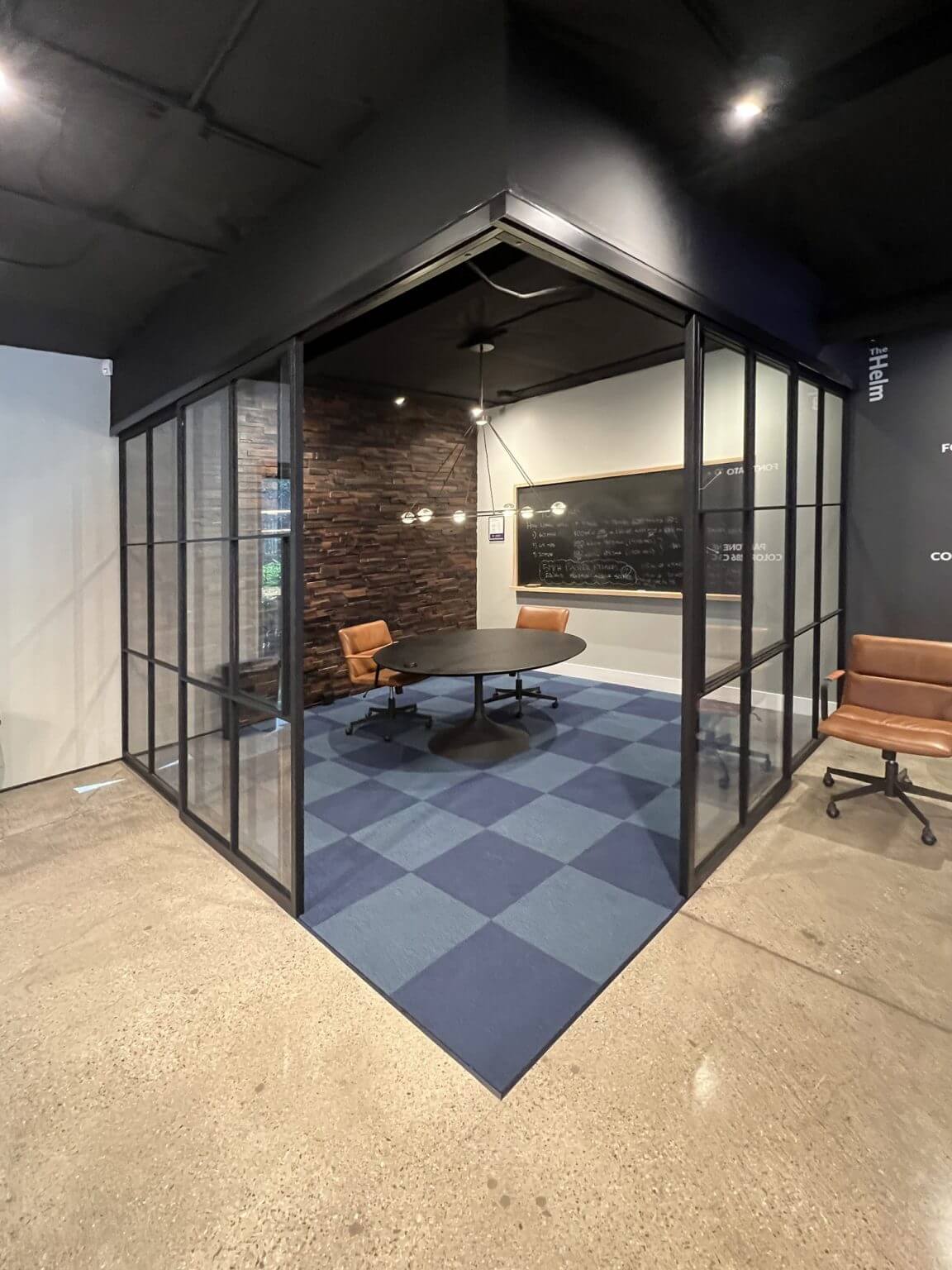 Steel Partitions – Sliding Doors