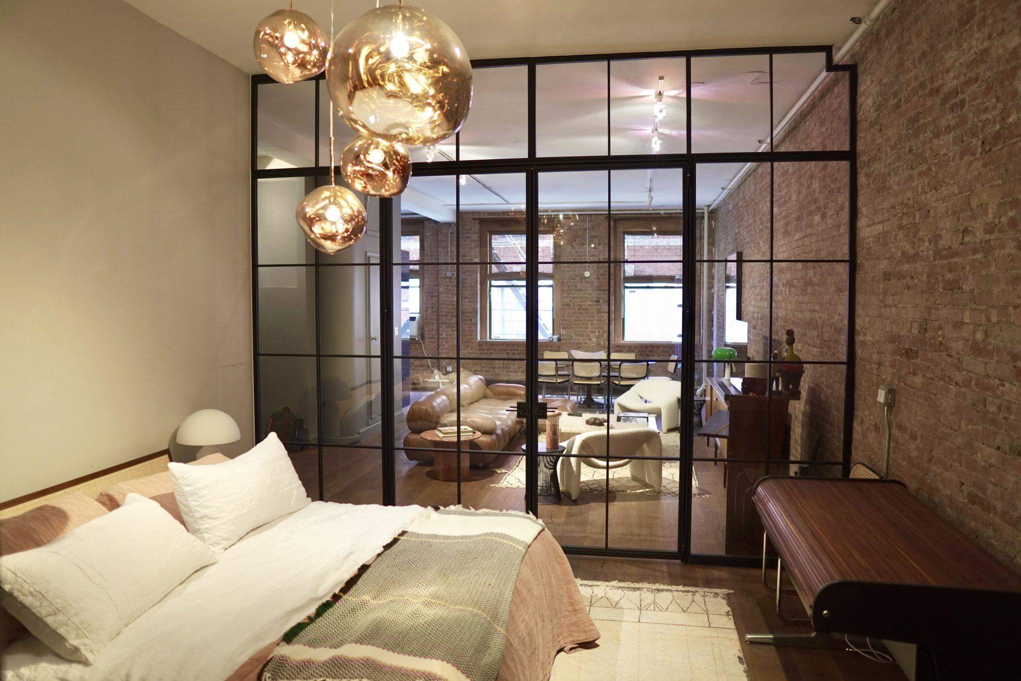 Steel partition – Swing Doors