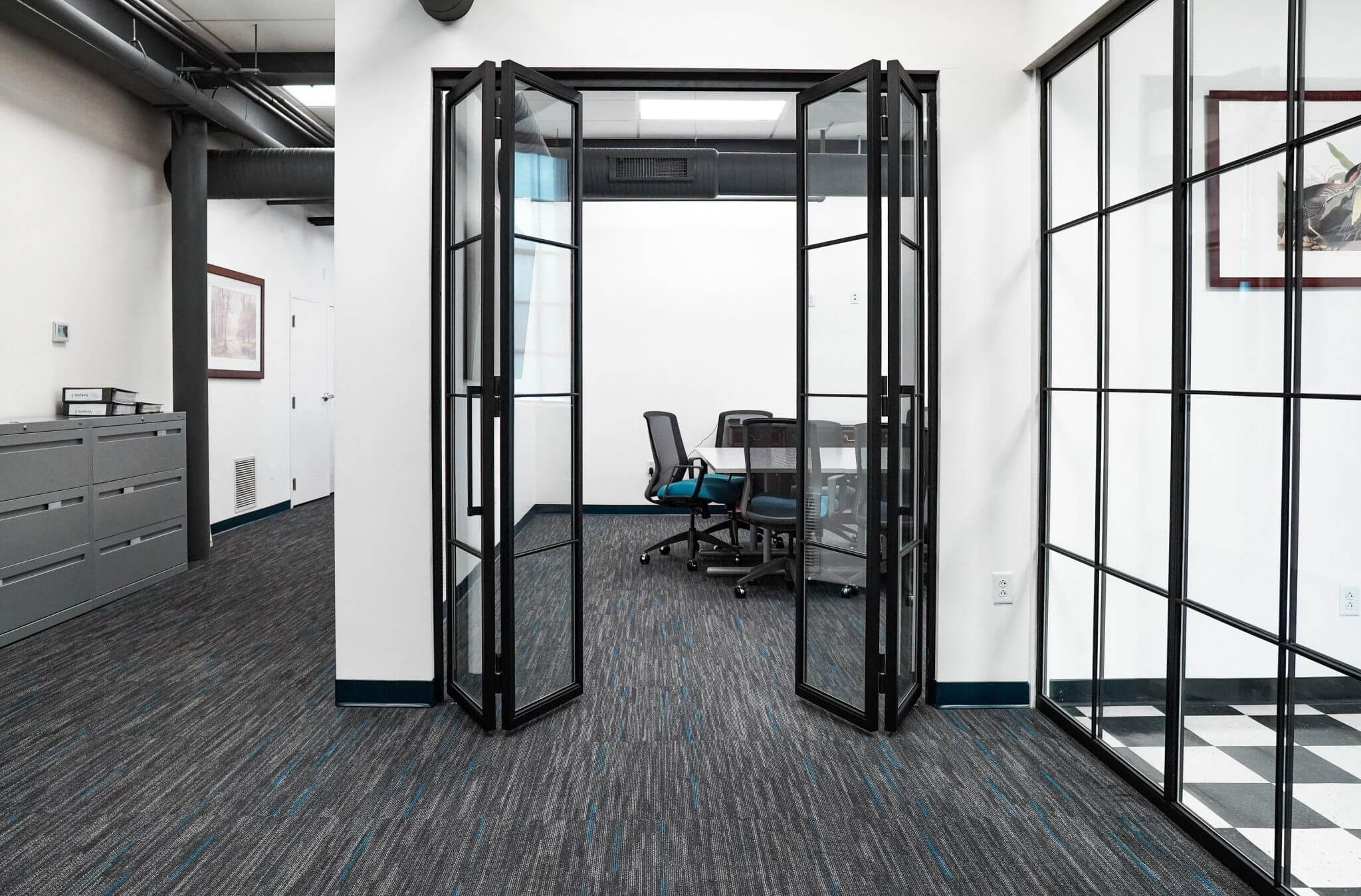 Steel Partition – Bi Folding