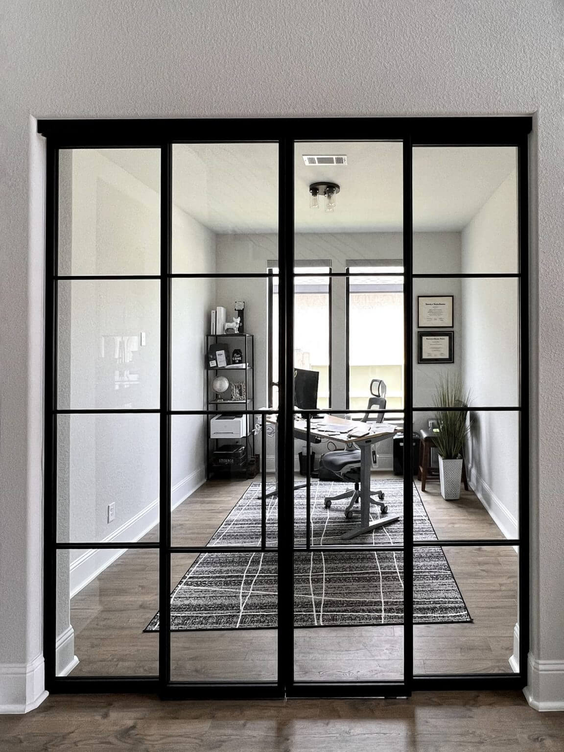 Steel Partition – Sliding Doors