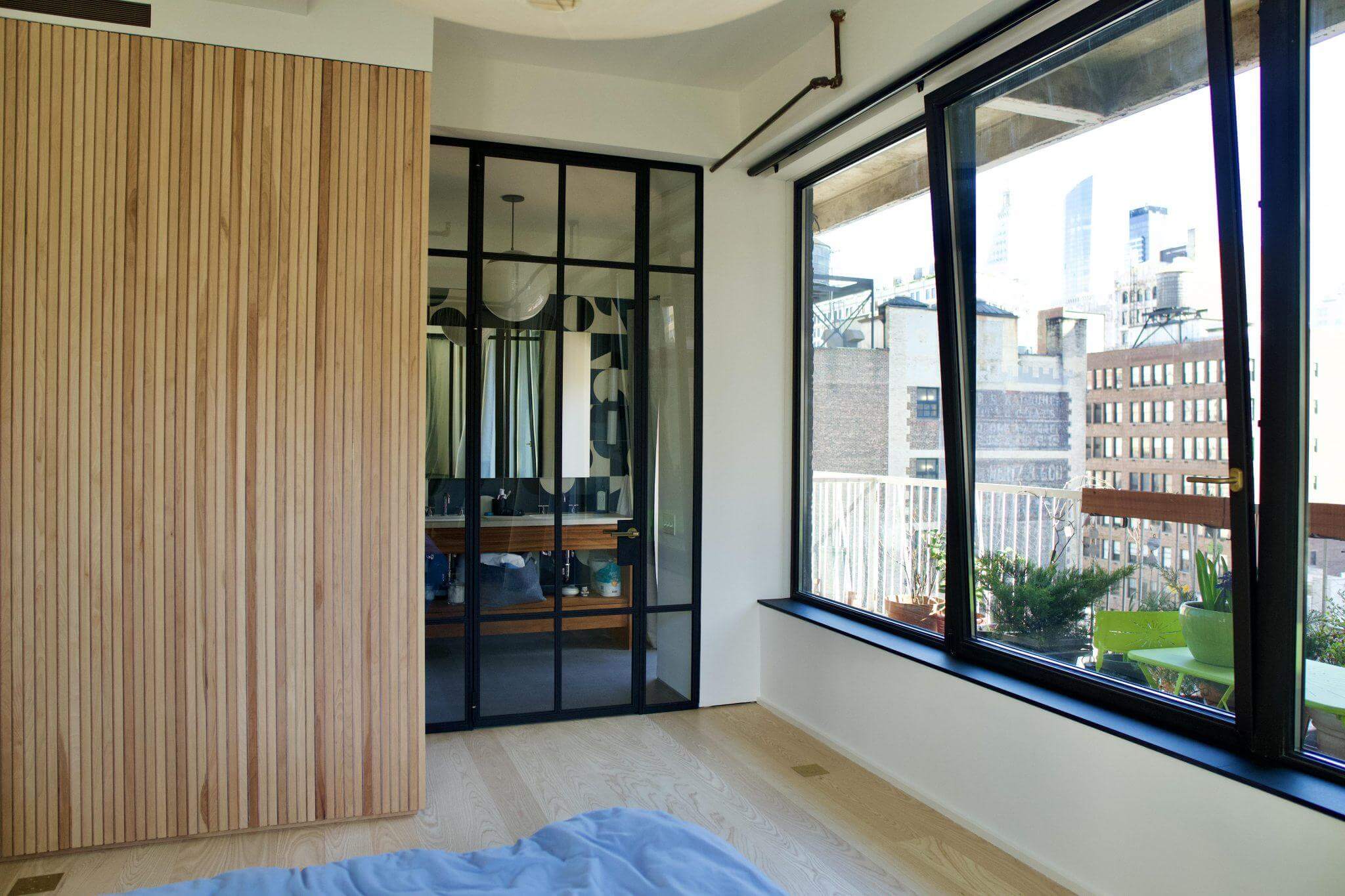 Steel Partition – Swing Doors
