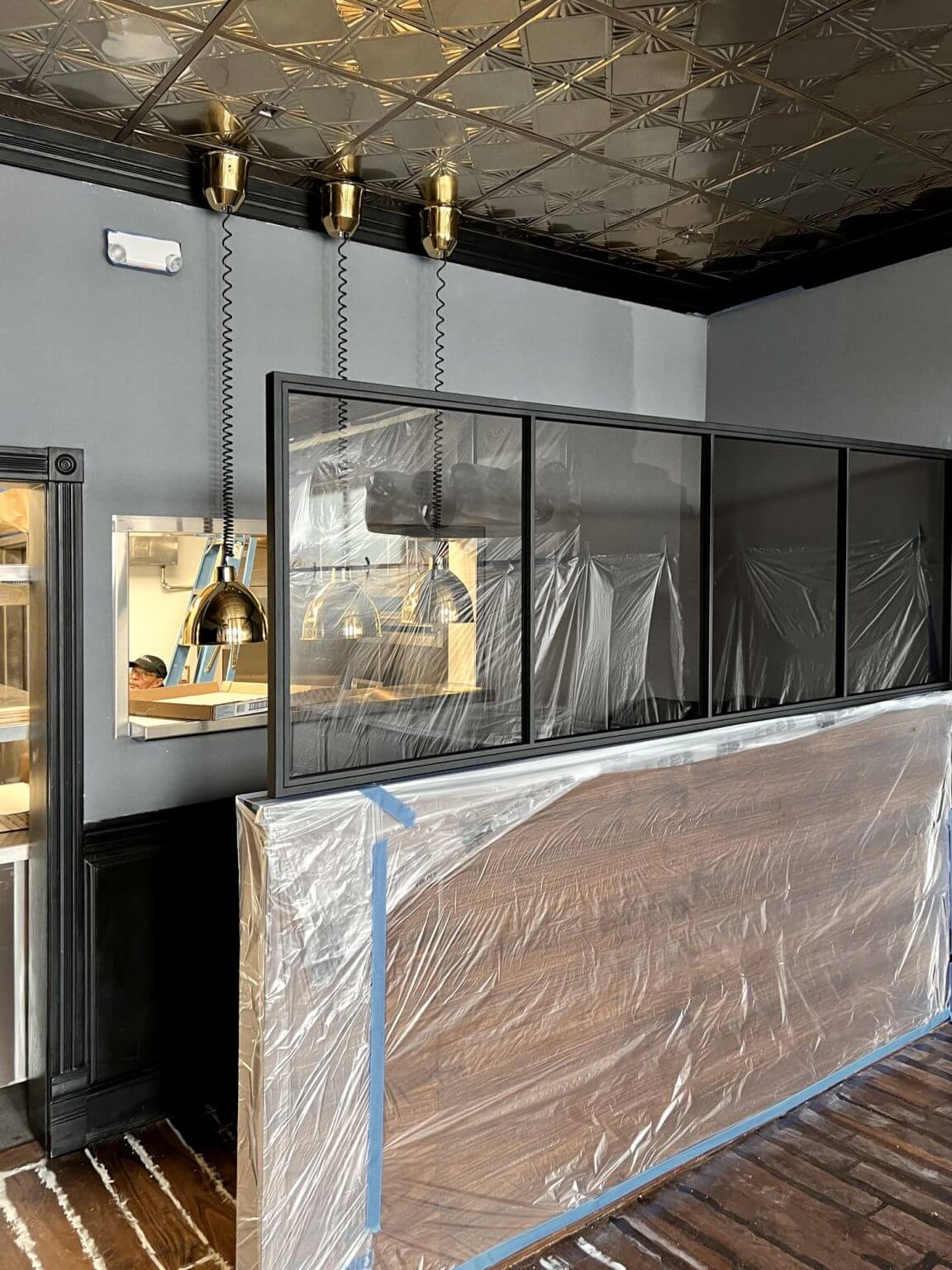 Steel Partition – Sliding Doors