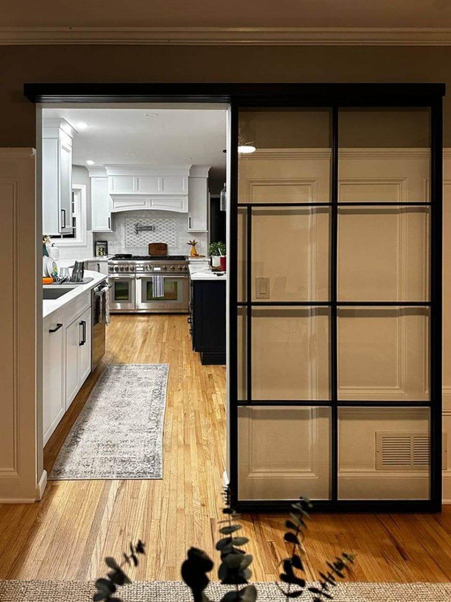 Steel Partition – Sliding Doors