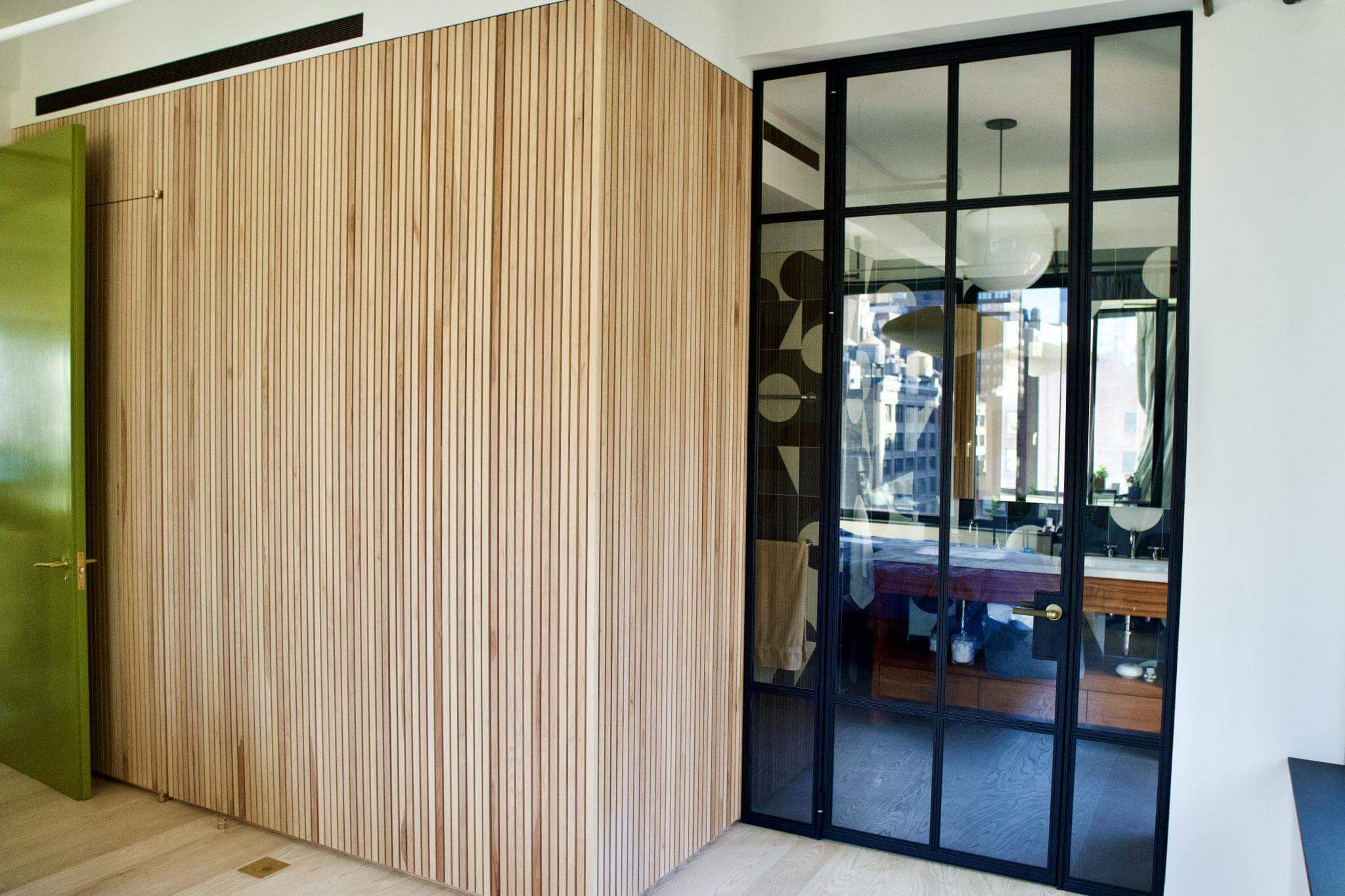 Steel Partition – Swing Doors