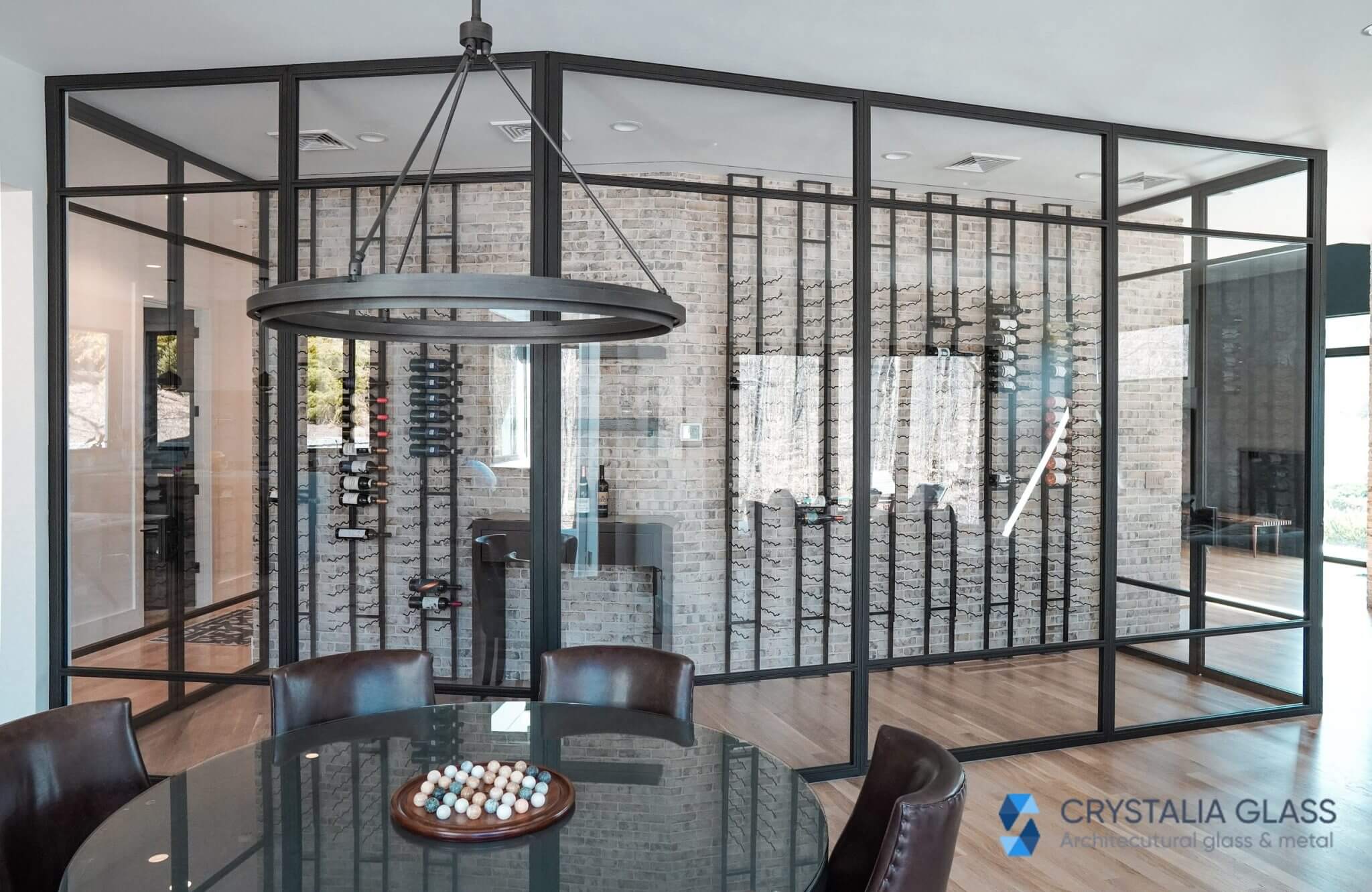 Steel Partition – Swing Door