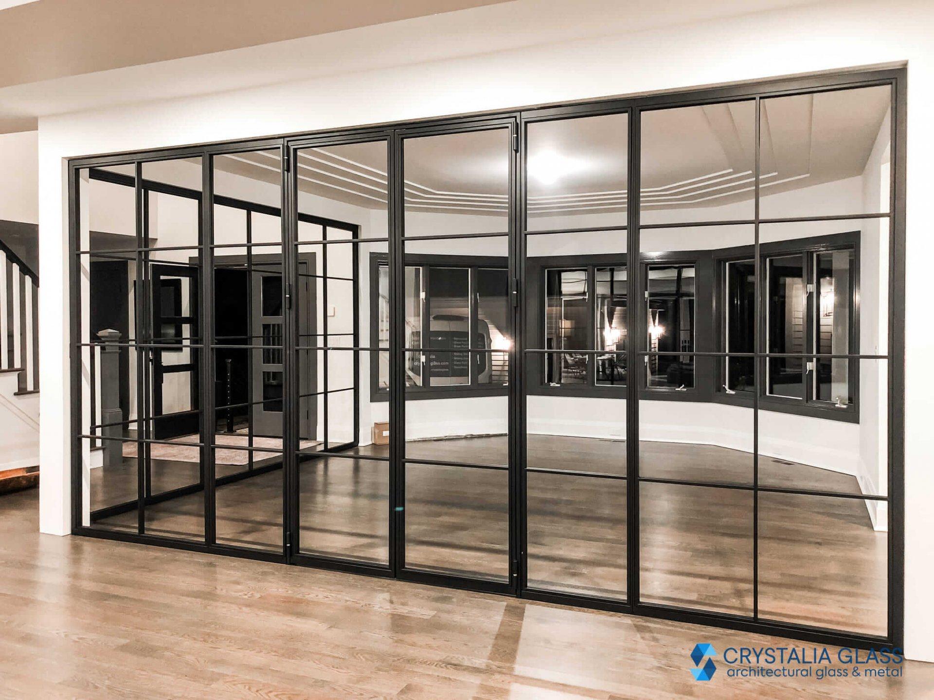 Steel Partition – Swing Doors