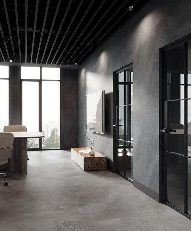 Interior Steel Single Swing Door