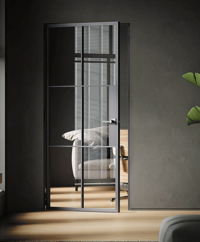 Interior Steel Single Swing Door