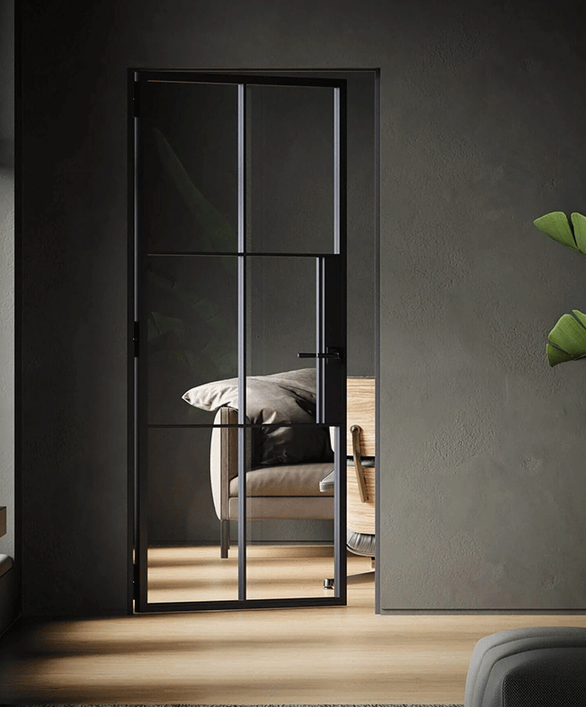 Interior Steel Single Swing Door