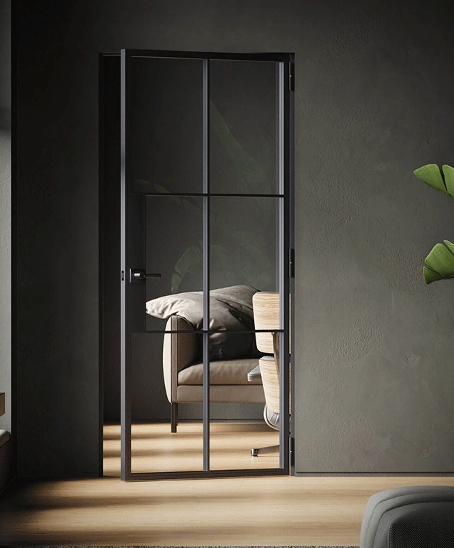 Interior Steel Single Swing Door