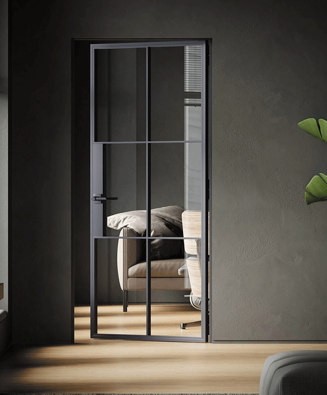 Interior Steel Single Swing Door