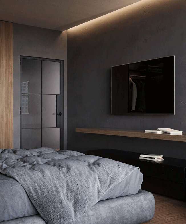 Interior Steel Single Swing Door