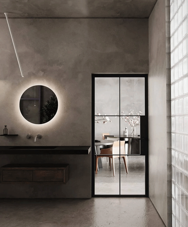 Interior Steel Single Swing Door